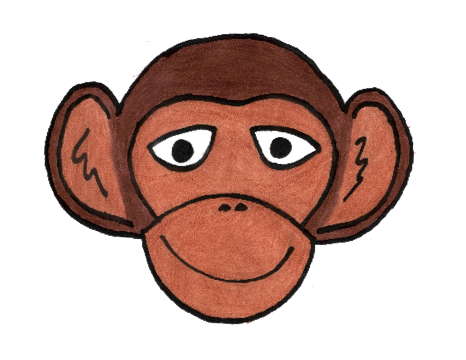 Monty Monkey smiling
